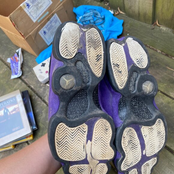 2021 Air Jordan 13 Retro Court Purple Size 10.5 - Picture 7 of 8